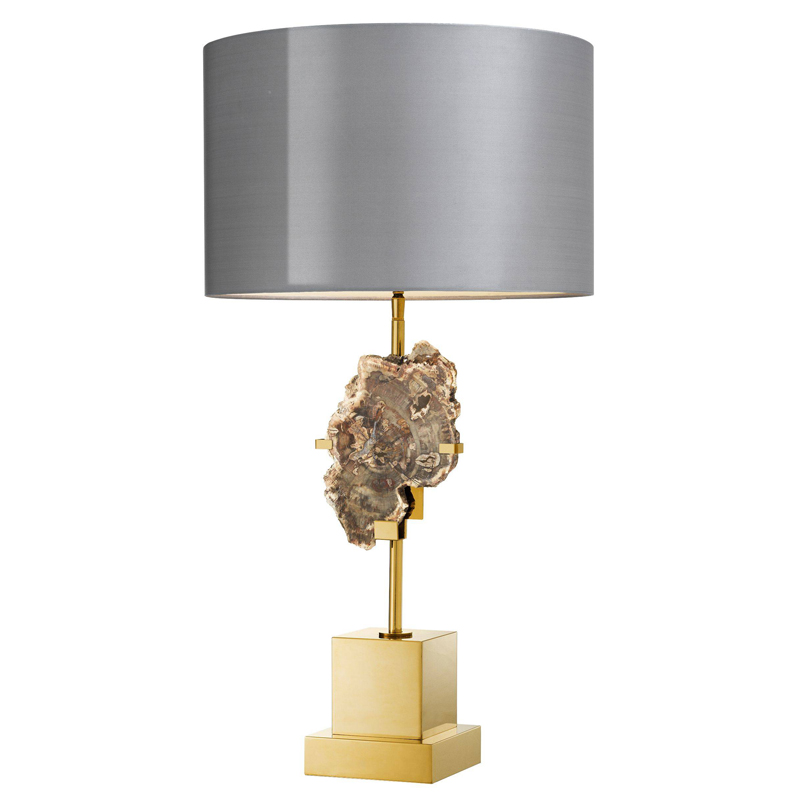 Настольная лампа Eichholtz Table Lamp Divini Золотой Серебряный Коричневый в Воронеже | Loft Concept 