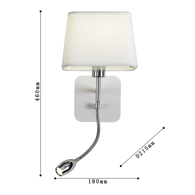 Бра с абажуром и гибким спотом Trumpet Lamp Бра с абажуром и гибким спотом Trumpet Lamp в Воронеже