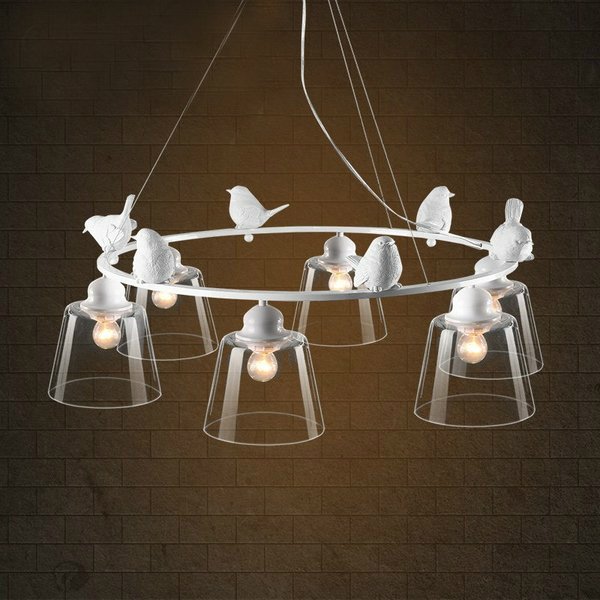 Люстра Provence Bird Chandelier Белый в Воронеже | Loft Concept 