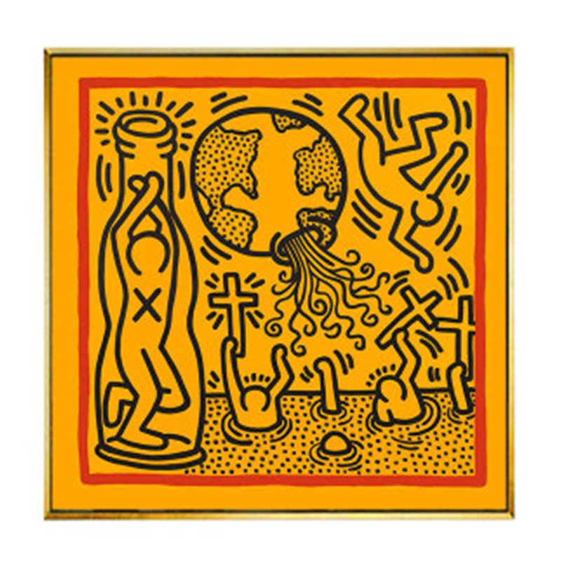 Постер Keith Haring 10 Мульти в Воронеже | Loft Concept 