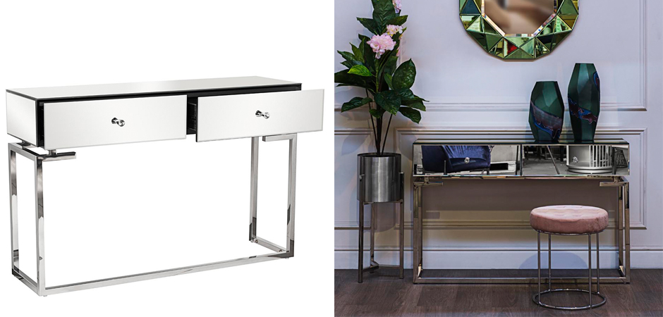 Консоль Transparent Mirror Console Консоль Transparent Mirror Console - Loft-Concept в Воронеже