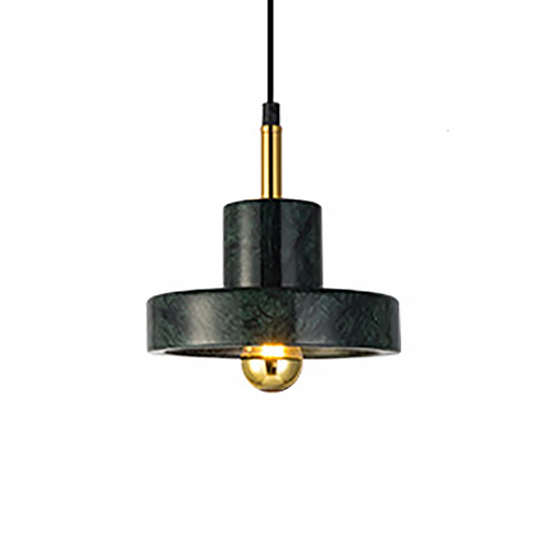 Подвесной светильник Tom Dixon Stone Pendant Black Черный Золотой в Воронеже | Loft Concept 