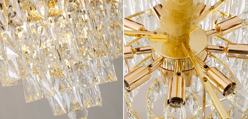 Подвесной светильник KEBO KING CHANDELIER six cascades Подвесной светильник KEBO KING CHANDELIER six cascades - Loft-Concept в Воронеже