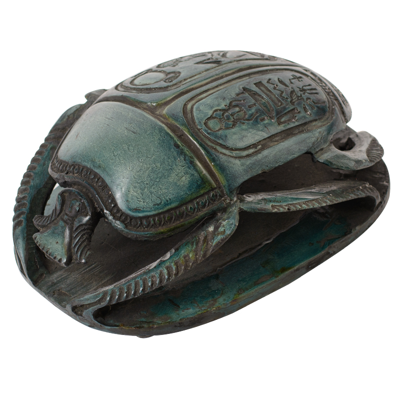 Статуэтка Скарабей Scarab Beetle dark green 2 Зеленый Статуэтка Скарабей Scarab Beetle dark green 2 Зеленый в Воронеже | Loft Concept