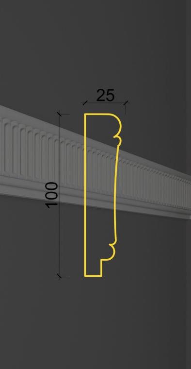 Молдинг с орнаментом MO-25 в Воронеже