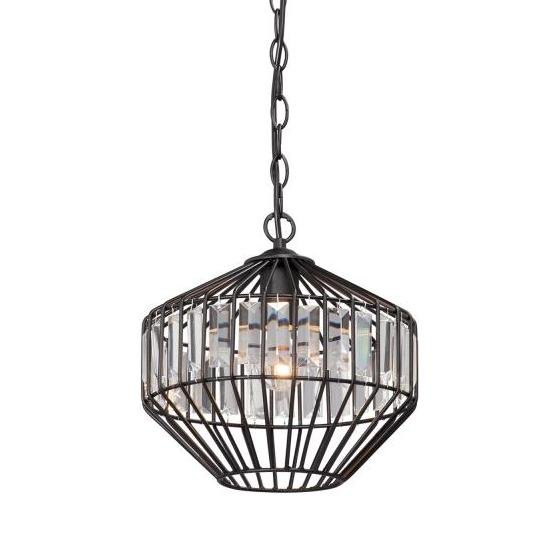 Люстра Glass Plate Pendant #6 Black Черный Люстра Glass Plate Pendant #6 Black Черный в Воронеже | Loft Concept