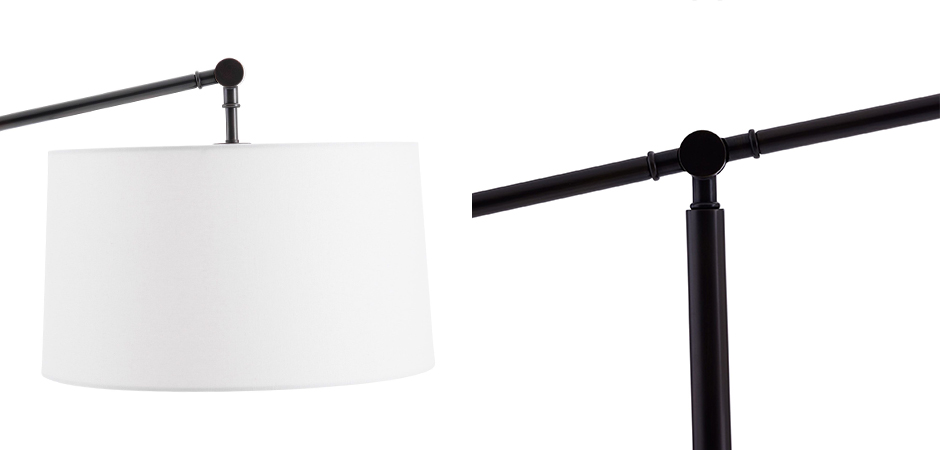 Торшер Arteriors NEWARK FLOOR LAMP Black Торшер Arteriors NEWARK FLOOR LAMP Black - Loft-Concept в Воронеже