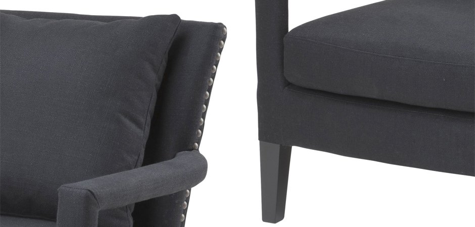 Кресло Eichholtz Chair Gregory Black Кресло Eichholtz Chair Gregory Black - Loft-Concept в Воронеже