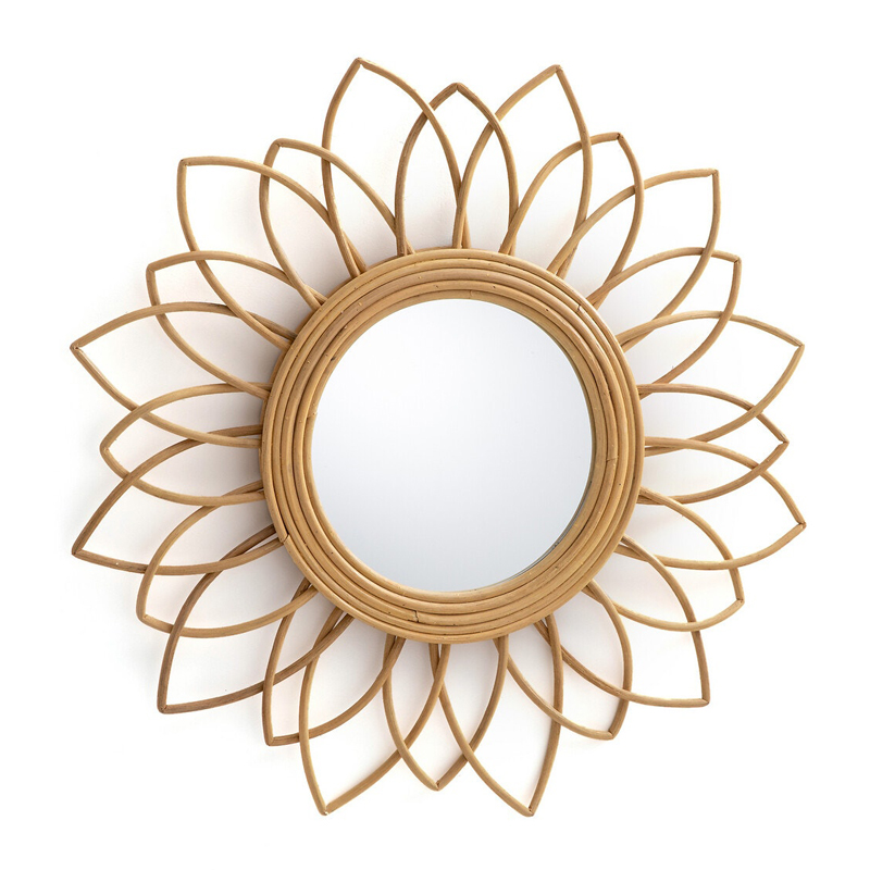 Зеркало Mirror Rattan Flower II  в Воронеже | Loft Concept 