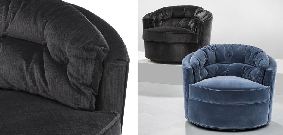 Кресло Eichholtz Chair Recla Black Кресло Eichholtz Chair Recla Black - Loft-Concept в Воронеже