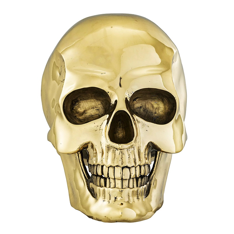 Аксессуар на стену Philipp Plein Gold Skull Wall element Золотой в Воронеже | Loft Concept 