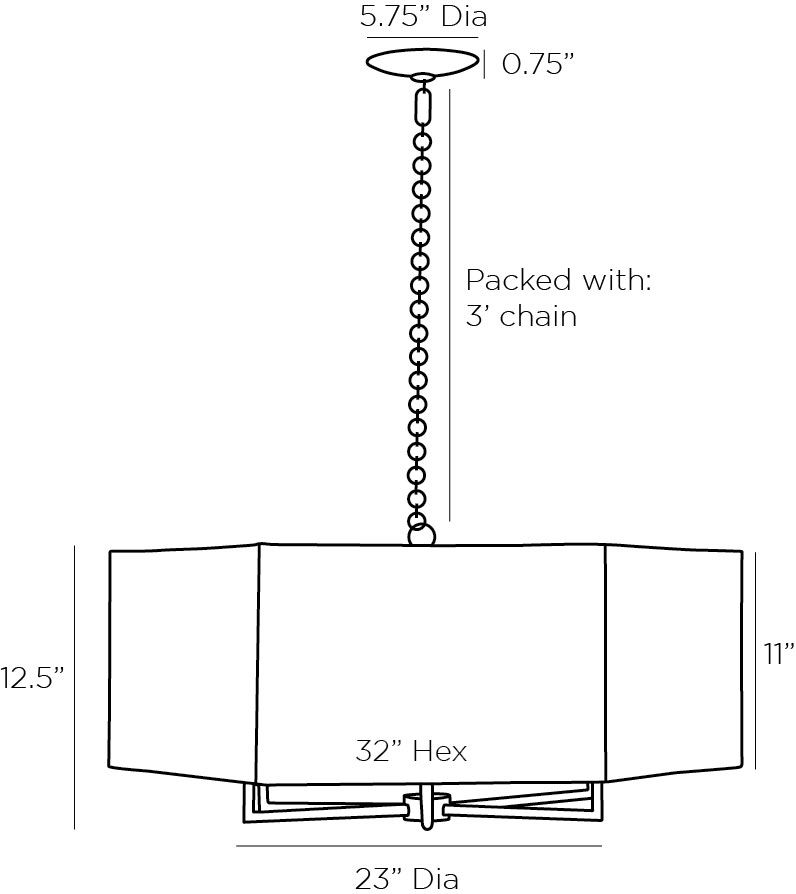 Люстра Arteriors OXFORD CHANDELIER в Воронеже