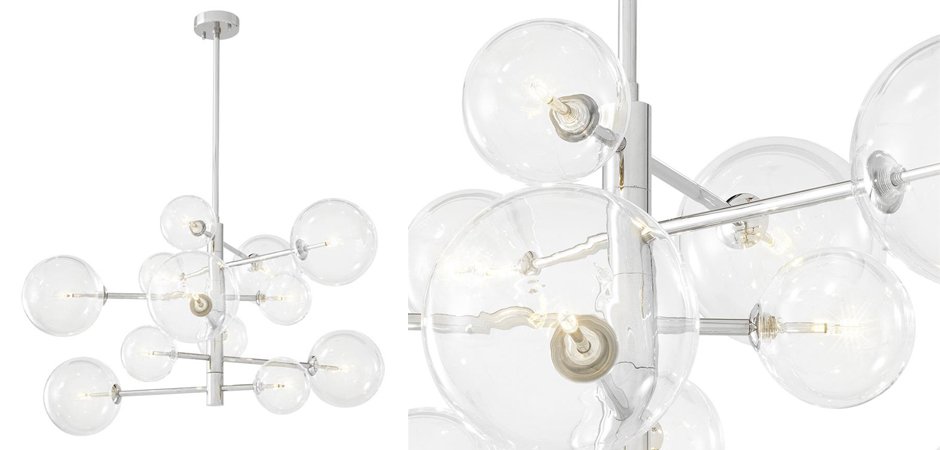 Люстра Chandelier Argento S Nickel Люстра Chandelier Argento S Nickel - Loft-Concept в Воронеже