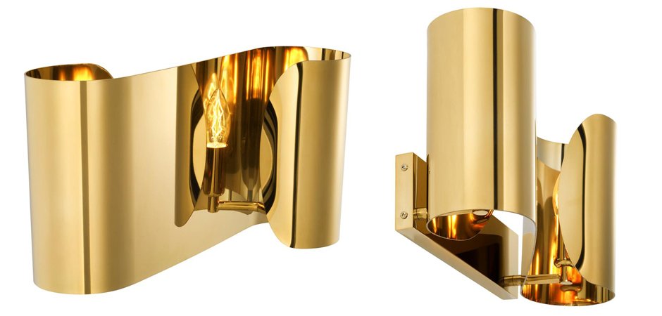 Бра Wall Lamp Crawley Gold Бра Wall Lamp Crawley Gold - Loft-Concept в Воронеже