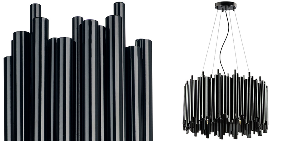 Люстра Delightfull Brubeck Chandelier Black Metal 60 Люстра Delightfull Brubeck Chandelier Black Metal 60 - Loft-Concept в Воронеже