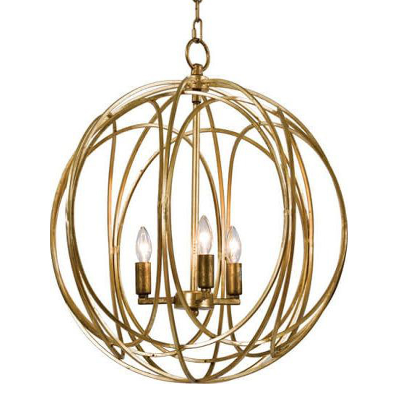 Люстра Golden Sphere Chandelier Золотой в Воронеже | Loft Concept 