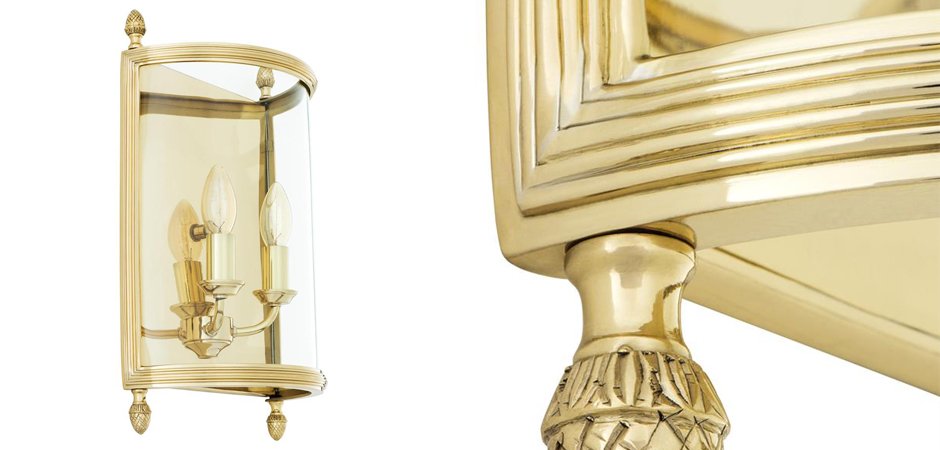 Бра Wall Lamp Lennon M Brass - Loft-Concept в Воронеже