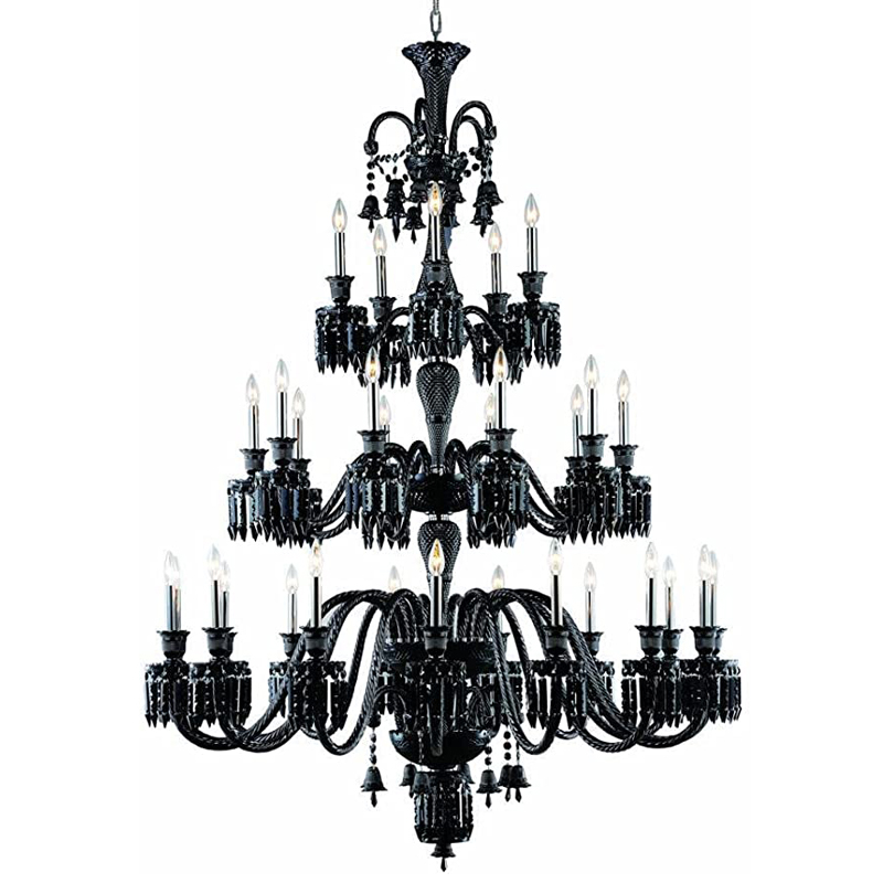 Люстра BACCARAT Zenith Midnight Chandelier 35 Черный в Воронеже | Loft Concept 