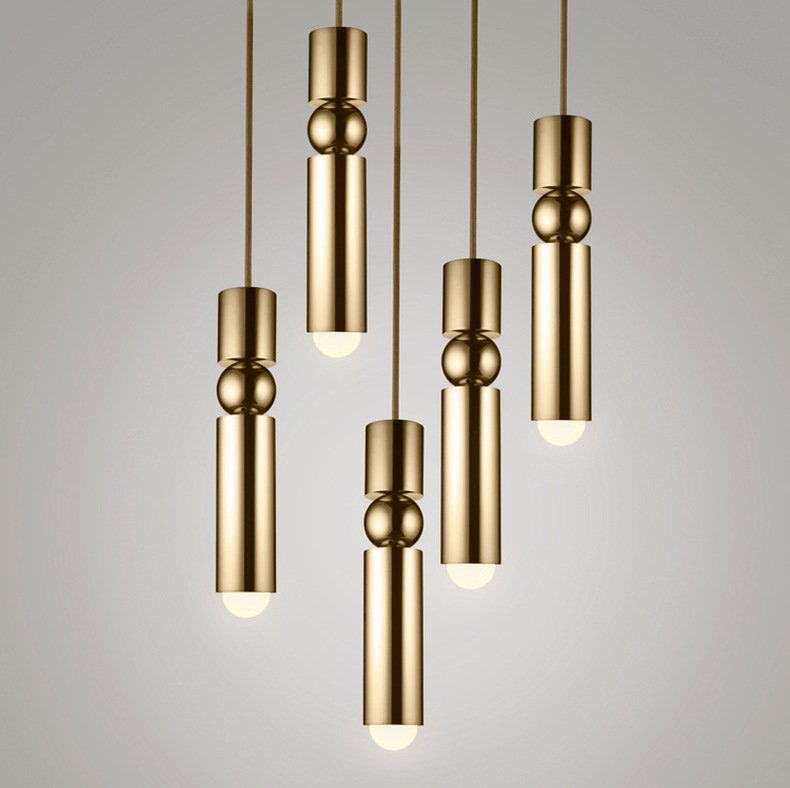 Подвесной светильник Fulcrum by Lee Broom Brass Латунь в Воронеже | Loft Concept 