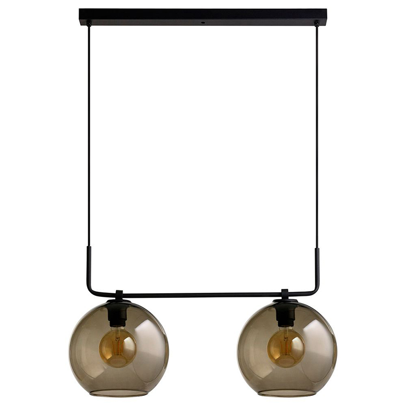 Люстра Franco Line Lamp Черный Янтарный Люстра Franco Line Lamp Черный Янтарный в Воронеже | Loft Concept