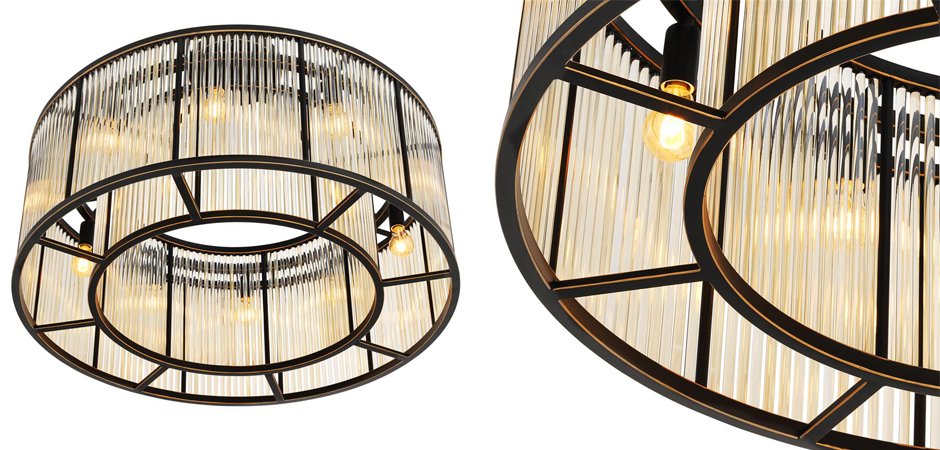 Потолочный светильник Ceiling Lamp Bernardi Bronze Потолочный светильник Ceiling Lamp Bernardi Bronze - Loft-Concept в Воронеже