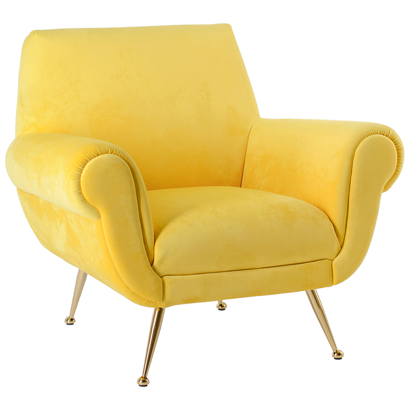 Кресло Lounge Chair Gigi Radice yellow Желтый в Воронеже | Loft Concept 