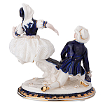 Статуэтка фарфоровая Влюбленная пара Charming Statuette варинант исполнения - 2 | Loft Concept в Воронеже