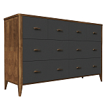 Комод из массива бука с 8-ю ящиками Tasteful Furniture варинант исполнения - 2 | Loft Concept в Воронеже
