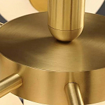 Люстра круглая со стеклянными сферами Maleficent варинант исполнения - 2 | Loft Concept в Воронеже