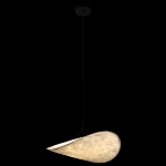 Подвесной светильник с белым тканевым плафоном в форме облака Crystal Cloud Junction варинант исполнения - 3 | Loft Concept в Воронеже