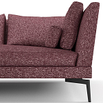 Мебельная ткань Шенилл фиолетовый цвет 138 см T4-25 варинант исполнения - 7 | Loft Concept в Воронеже