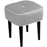 Квадратный мягкий пуф на черных ножках Winton Pouf Square варинант исполнения - 7 | Loft Concept в Воронеже