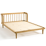 Кровать из массива дуба с пружинным блоком Mateta варинант исполнения - 5 | Loft Concept в Воронеже