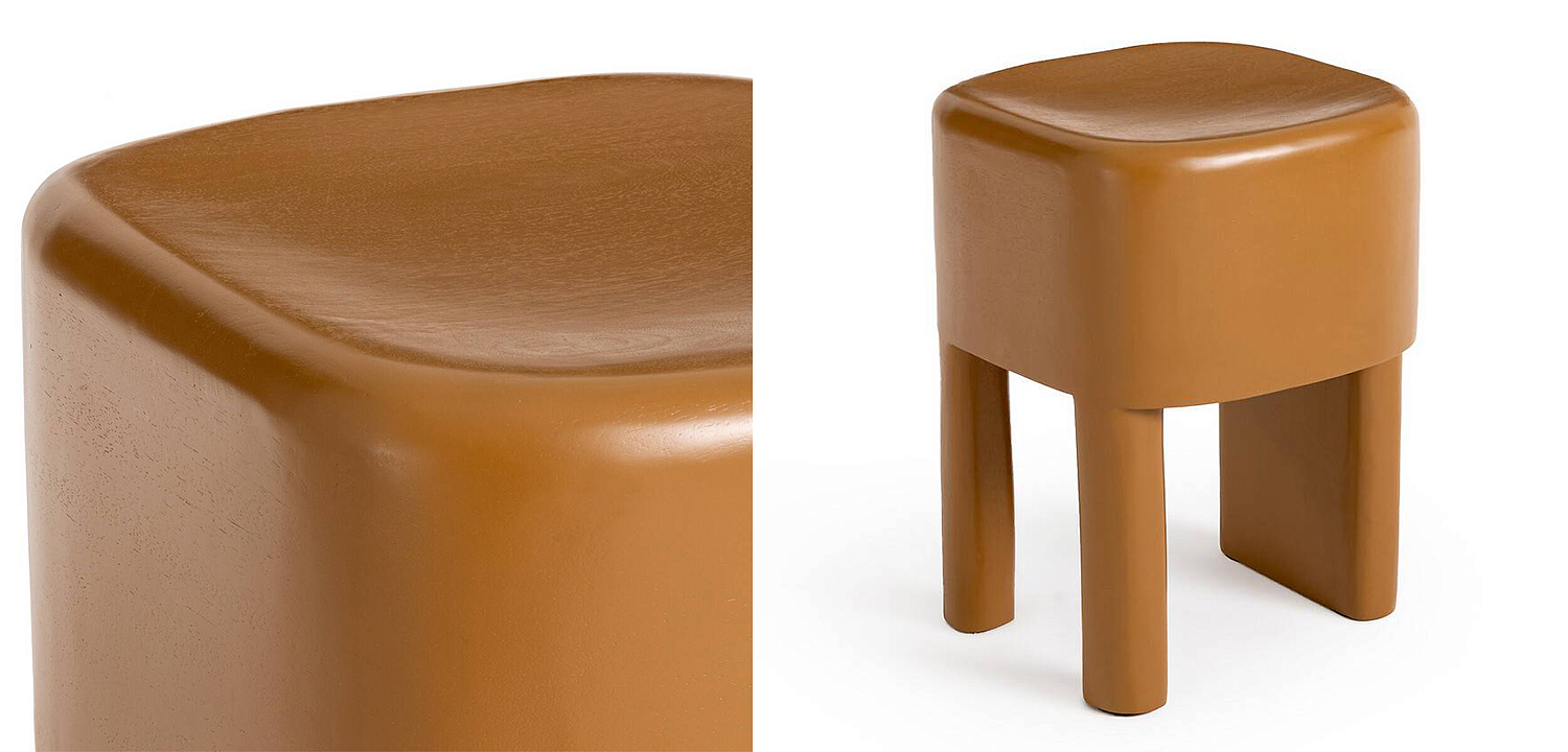 Приставной стол Mordred Mango Orange Side Table Приставной стол Mordred Mango Orange Side Table - Loft-Concept в Воронеже