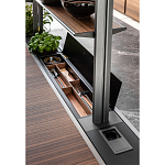 Кухонный гарнитур из камня и дерева SISTEMA XY Dada Engenereed Kitchen варинант исполнения - 4 | Loft Concept в Воронеже