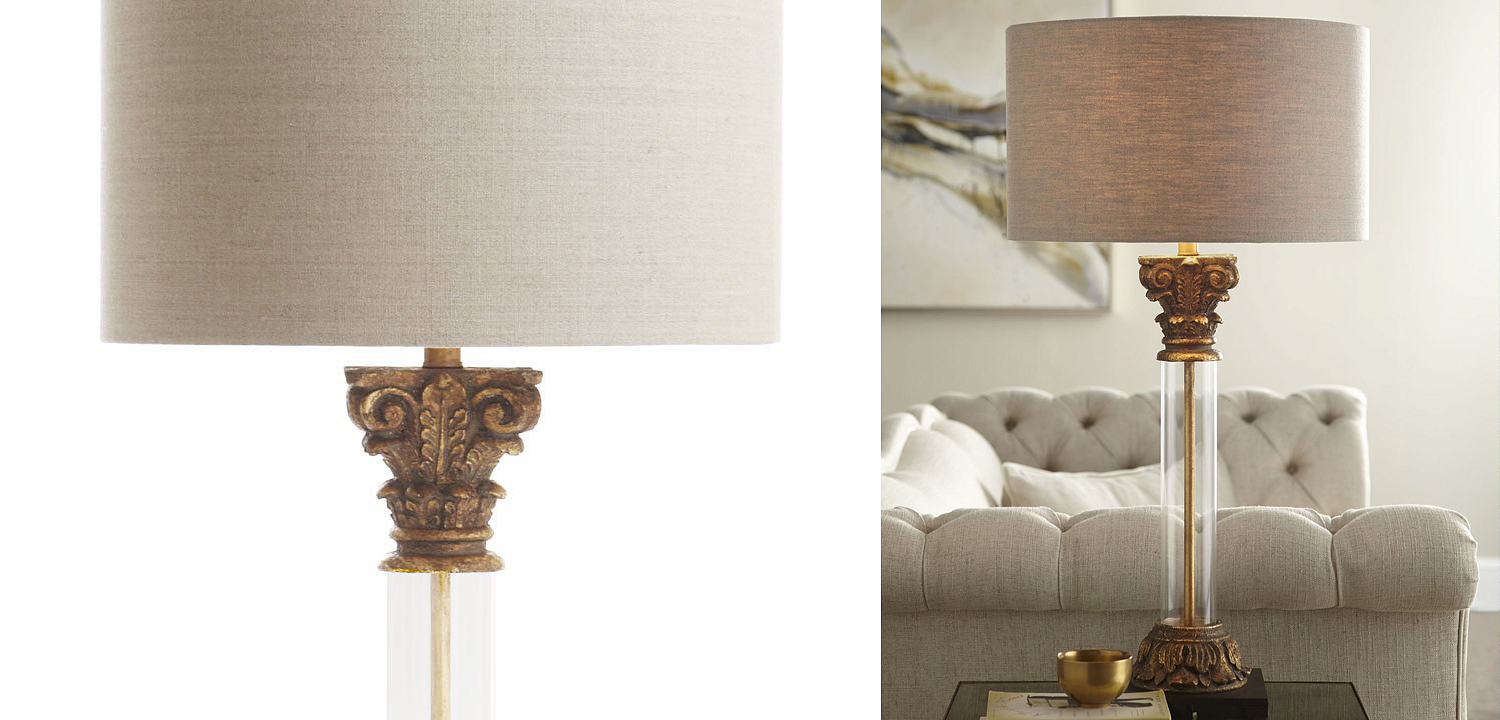 Настольная лампа Odette Provence Table lamp Настольная лампа Odette Provence Table lamp - Loft-Concept в Воронеже