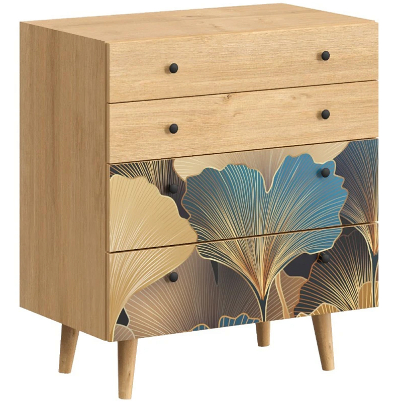 Комод с принтом на ящиках Elise Chest of Drawers Мульти Древесина Комод с принтом на ящиках Elise Chest of Drawers Мульти Древесина в Воронеже | Loft Concept