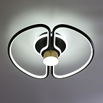 Потолочный светильник черного цвета круглой формы Luke Lampco Tracer Lamp варинант исполнения - 2 | Loft Concept в Воронеже