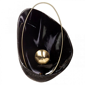 Бра Черная Жемчужина Ginger & Jagger Pearl WALL LAMP