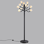 Торшер с плафонами из белых фарфоровых цветов на изогнутых ветвях Floralis варинант исполнения - 4 | Loft Concept в Воронеже