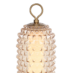 Настольная лампа с факутрным стеклянным плафоном Sonora варинант исполнения - 3 | Loft Concept в Воронеже