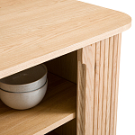 Длинный низкий буфет с 2-мя раздвижными дверцами Toinette Light Cupboard варинант исполнения - 13 | Loft Concept в Воронеже