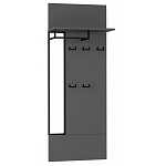 Вешалка настенная цвета графит Strict Lines варинант исполнения - 1 | Loft Concept в Воронеже