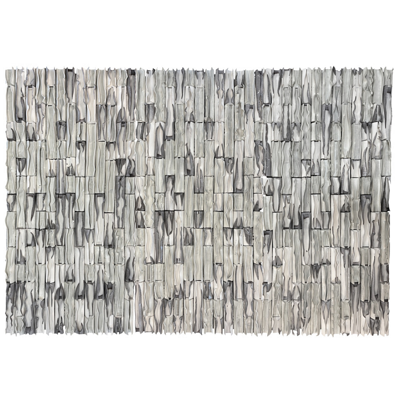 Объемное фактурное панно Metropolis in shades of grey Серый бетон в Воронеже | Loft Concept 