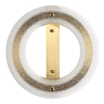 Бра круглое с эффектом морозного стекла Freezing Pattern варинант исполнения - 2 | Loft Concept в Воронеже