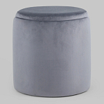 Пуф Alice Poof Grey Серый велюр варинант исполнения - 5 | Loft Concept в Воронеже