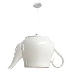 Подвесные светильники в виде белой посуды Flower Reversal варинант исполнения - 6 | Loft Concept в Воронеже