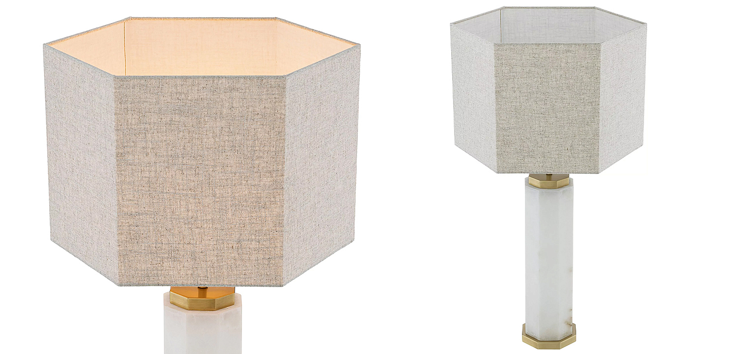 Настольная лампа Eichholtz Table Lamp Newman Alabaster Настольная лампа Eichholtz Table Lamp Newman Alabaster - Loft-Concept в Воронеже