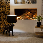 Лампа COLLECTION OF DOGS с абажуром Бультерьер варинант исполнения - 6 | Loft Concept в Воронеже