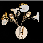 Бра в виде белых и золотых цветов каллы Refined Taste of Light варинант исполнения - 1 | Loft Concept в Воронеже